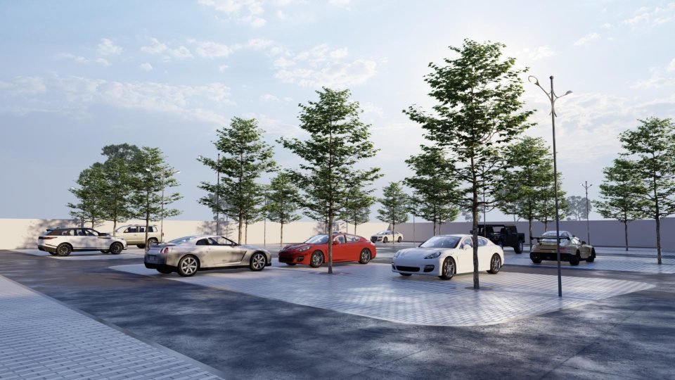 Parking arrival